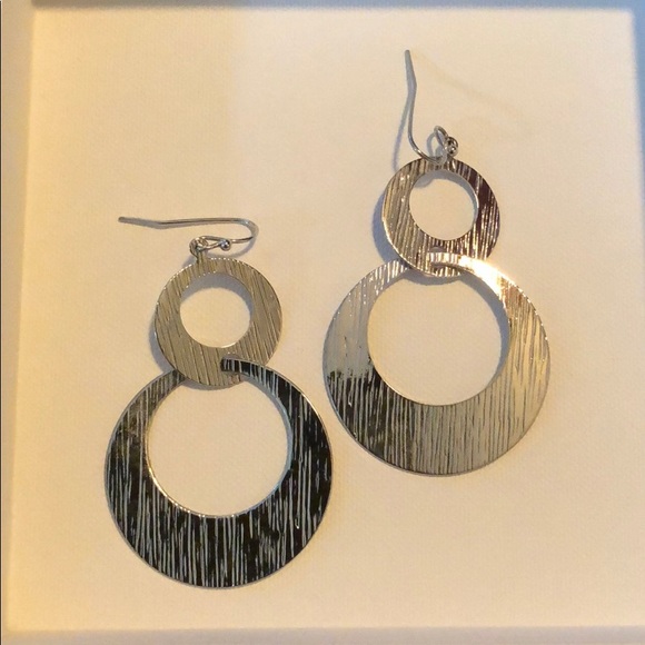 Lia Sophia Jewelry - *SOLD* Lia Sophia Silver Dangle Earrings